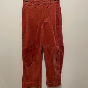 Slim emmett madewell corduroy pants